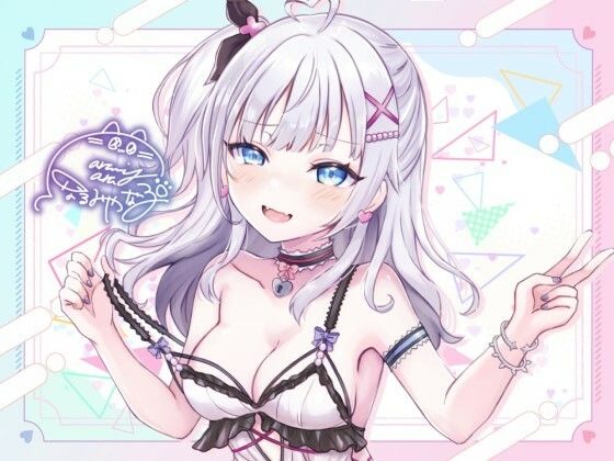 【どちゃエロ】【オホ声】メス○キ現役J〇モデルももchan！ キュートな売れっ子ボディから低音オホ声♪｜d_334577