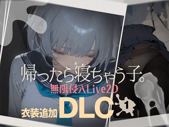【どちゃエロ】帰ったら寝ちゃう子。衣装追加DLC｜d_727200