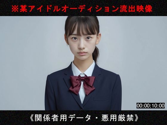 【どちゃエロ】某アイドルオーディション流出映像【No.1008】｜d_669828