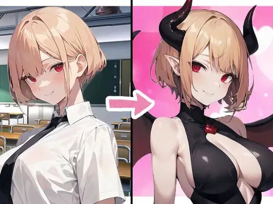 【どちゃエロ】王子様系ハーフサキュバス先輩｜d_401848