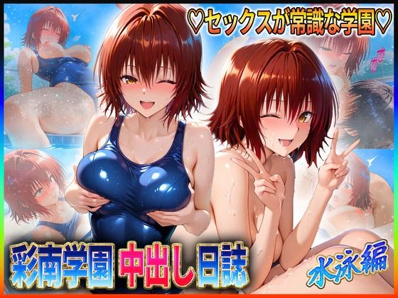 【どちゃエロ】彩南学園の中出し日誌 水泳編 御〇涼子｜d_618700