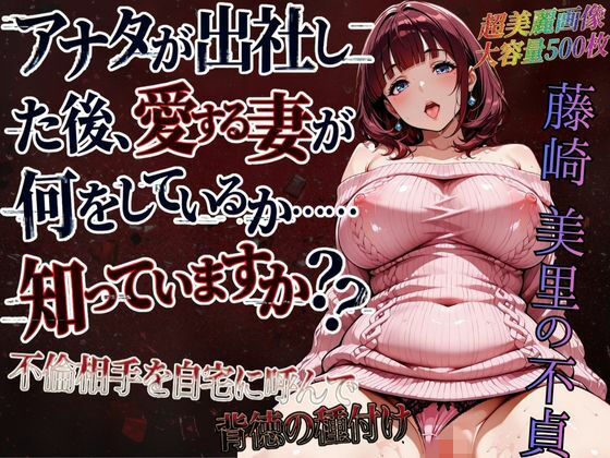 【どちゃエロ】藤崎美里の不貞（自宅で背徳不倫編）｜d_716956