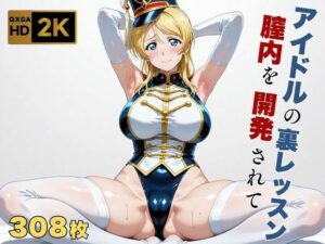【どちゃエロ】【ラブラ●ブ】【絢●絵里】金髪アイドル、マーチングバンド衣装のまま快感を教えられる｜d_698178