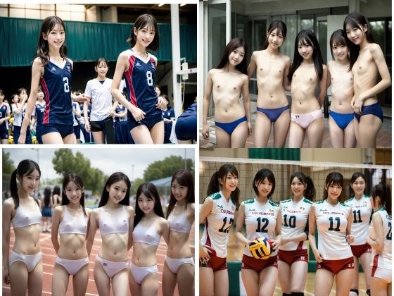 【どちゃエロ】【動画】8作品 1時間7分アスリート女子総集編・8作品 超特大ハプニング版｜d_755257