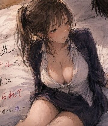 【どちゃエロ】出張先のホテルで、同僚に見られて ―逃げ場のない夜―｜d_767250