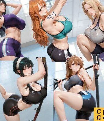 【どちゃエロ】モデル級美女をジムで密着指導でメス堕ちさせた｜d_772775