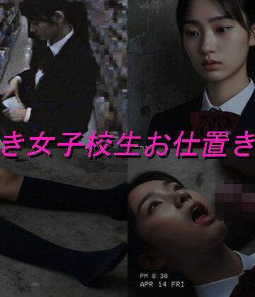 【どちゃエロ】万引き女子校生のお仕置き謝罪動画 4｜d_683048
