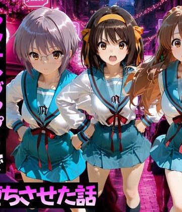 【どちゃエロ】マッチングアプリで出会った美女をメス堕ちさせた話 涼○ハルヒの憂鬱編｜d_776595