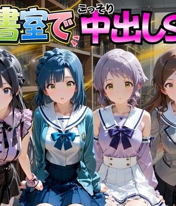 【どちゃエロ】図書室でこっそり中出しSEX ア○ドルマスターミリオンライブ編｜d_776992