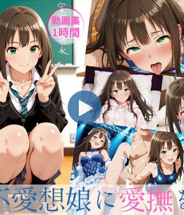 【どちゃエロ】不愛想娘に愛撫を【動画約1時間・CG380枚】｜d_777276