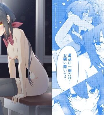【どちゃエロ】素直でクールなキミが好き 校内露出編｜d_780433