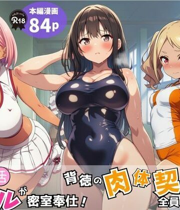 【どちゃエロ】部活ギャルが密室奉仕！背徳の肉体契約で全員メス堕ち｜d_779339