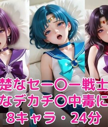【どちゃエロ】清楚なセー〇ー戦士を淫乱なデカチ〇中毒にする｜d_781774