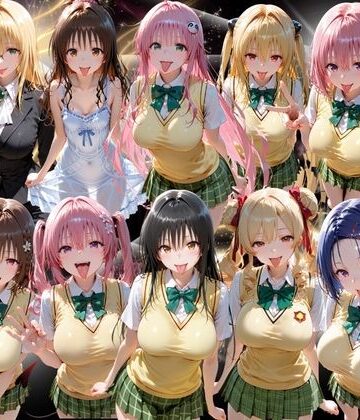 【どちゃエロ】ToLOVEるヒロインの凄テク我慢できたら中出しSEX｜d_782419