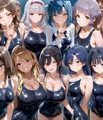 【どちゃエロ】先生！中出ししていいから水泳のテスト合格にして？ ア●ドルマスター編｜d_789861