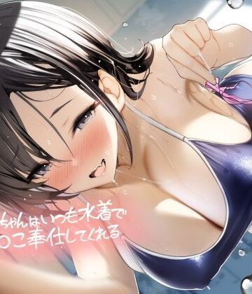 【どちゃエロ】後輩ちゃんはいつも水着でおま〇こ奉仕してくれる【フォーリーサウンド】｜d_487037