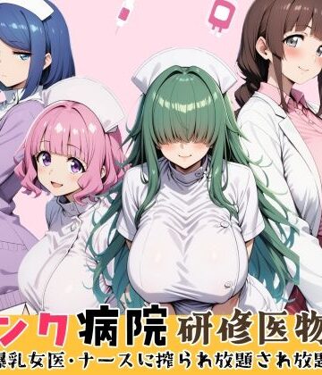 【どちゃエロ】ピンク病院研修医物語〜爆乳女医とナースに搾られ放題され放題〜｜d_799569