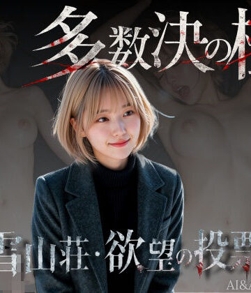 【どちゃエロ】多数決の檻 ―雪山荘・欲望の投票― 第一話＜ノベルゲーム＞（実写系）｜d_799910