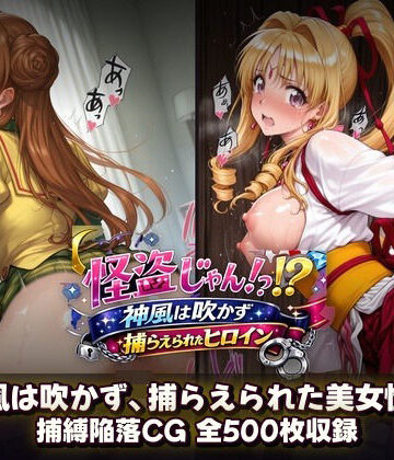 【どちゃエロ】怪盗じゃん！？神風は吹かず捕らえられたヒロイン 美女怪盗、変身前も変身後も――全500枚の陥落記録。｜d_799958