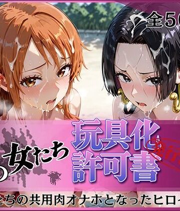 【どちゃエロ】その女たち、玩具化許可証発行済み -街の男たちの共用肉オナホとなったヒロインたち- ナ〇＆ハン〇ック編｜d_818891