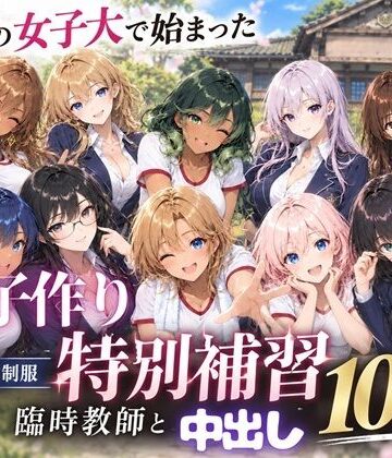 【どちゃエロ】田舎の女子大で始まった子作り特別補習 〜臨時教師の濃厚中出し10連発〜｜d_819018