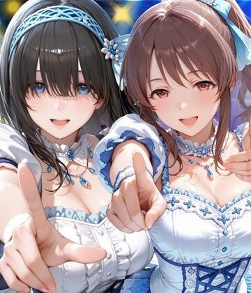 【どちゃエロ】昼は清純アイドル夜は生オナホ生活 鷺●文香＆三●美優｜d_820349