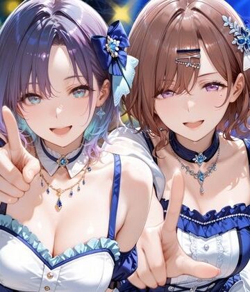 【どちゃエロ】昼はアイドル夜は生オナホ生活 浅●透＆樋●円香｜d_820354