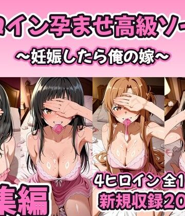 【どちゃエロ】【総集編 豪華4作1000P】ヒロイン孕ませ高級ソープ総集編〜新規描き下ろし花嫁孕ませ200P収録〜｜d_821154