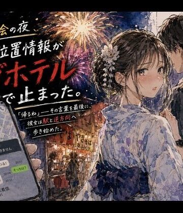 【どちゃエロ】花火大会の夜、彼女の位置情報がラブホテルで止まった。｜d_823996