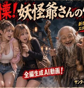 【どちゃエロ】【生成AI動画】戦慄！妖怪爺さんの怪！ エロティック・ホラーシリーズ1｜d_825375