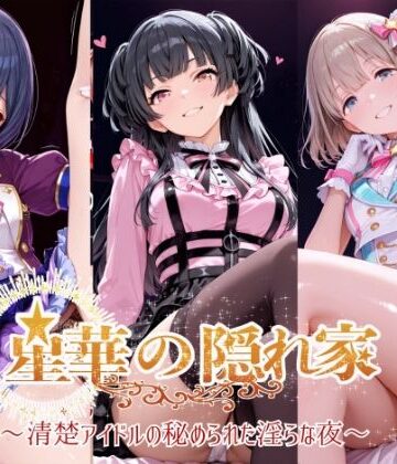 【どちゃエロ】星華の隠れ家 〜清楚アイドルの秘められた淫らな夜〜芹●あさひ・黛●優子・杜●凛世 編｜d_810819
