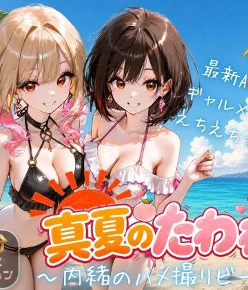 【どちゃエロ】【4K 120FPS】真夏のたわわ！ 〜内緒のハメ撮りビーチ〜｜d_824712