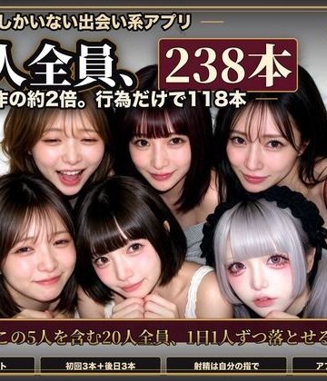 【どちゃエロ】【実写系Hゲーム】ヤリマンしかいない出会い系アプリ2 〜スワイプして即ホテル〜｜d_825989
