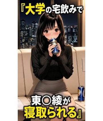 【どちゃエロ】大学の宅飲みで東〇綾が寝取られる258枚｜d_828000