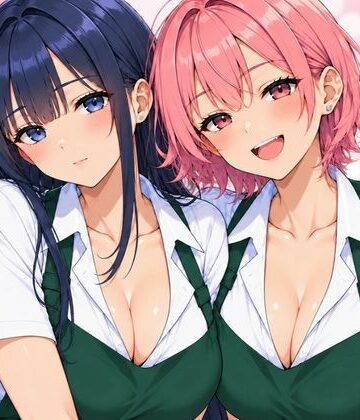 【どちゃエロ】バイト先ハーレム イメチェンしたらギャルと清楚な同僚とえっちな生活になった話｜d_828074
