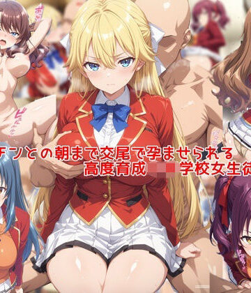 【どちゃエロ】ヤリチンとの朝まで交尾で孕ませられる高度育成〇等学校女生徒達2｜d_831248