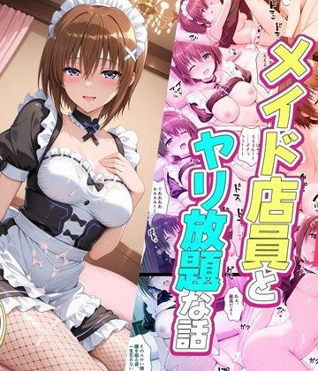 【どちゃエロ】セックスが当たり前の世界でお気に入りのメイド店員とヤリ放題な話 八神はやて｜d_832513