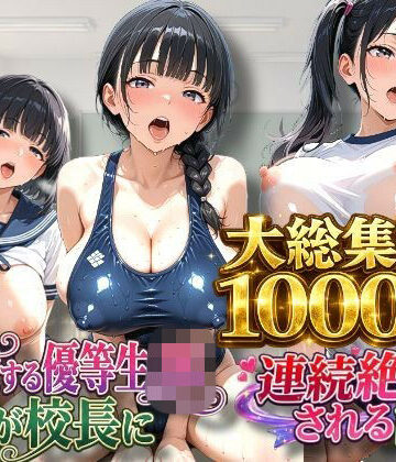【どちゃエロ】【総集編】【3作品収録】【1000枚収録】〜挑発する優等生JKが校長に連続絶頂される話 総集編 vol.1〜｜d_833313