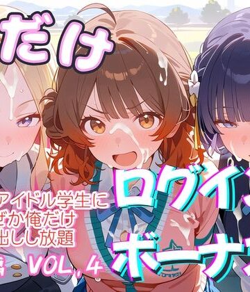 【どちゃエロ】俺だけログインボーナス！ vol.4 近所のアイドル学生になぜか俺だけ中出しし放題｜d_833500